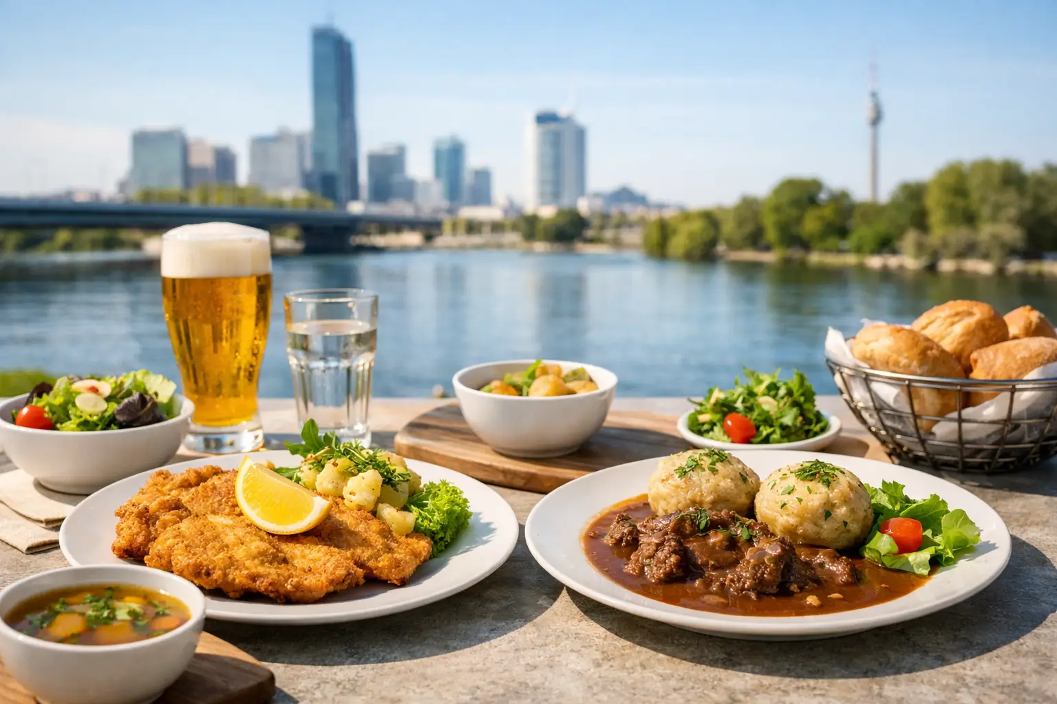 Mittagsmenü Donaustadt: gscheit essen