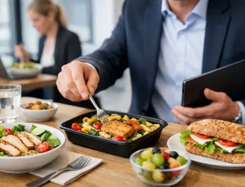 Mittagsmenü für Berufstätige wählen