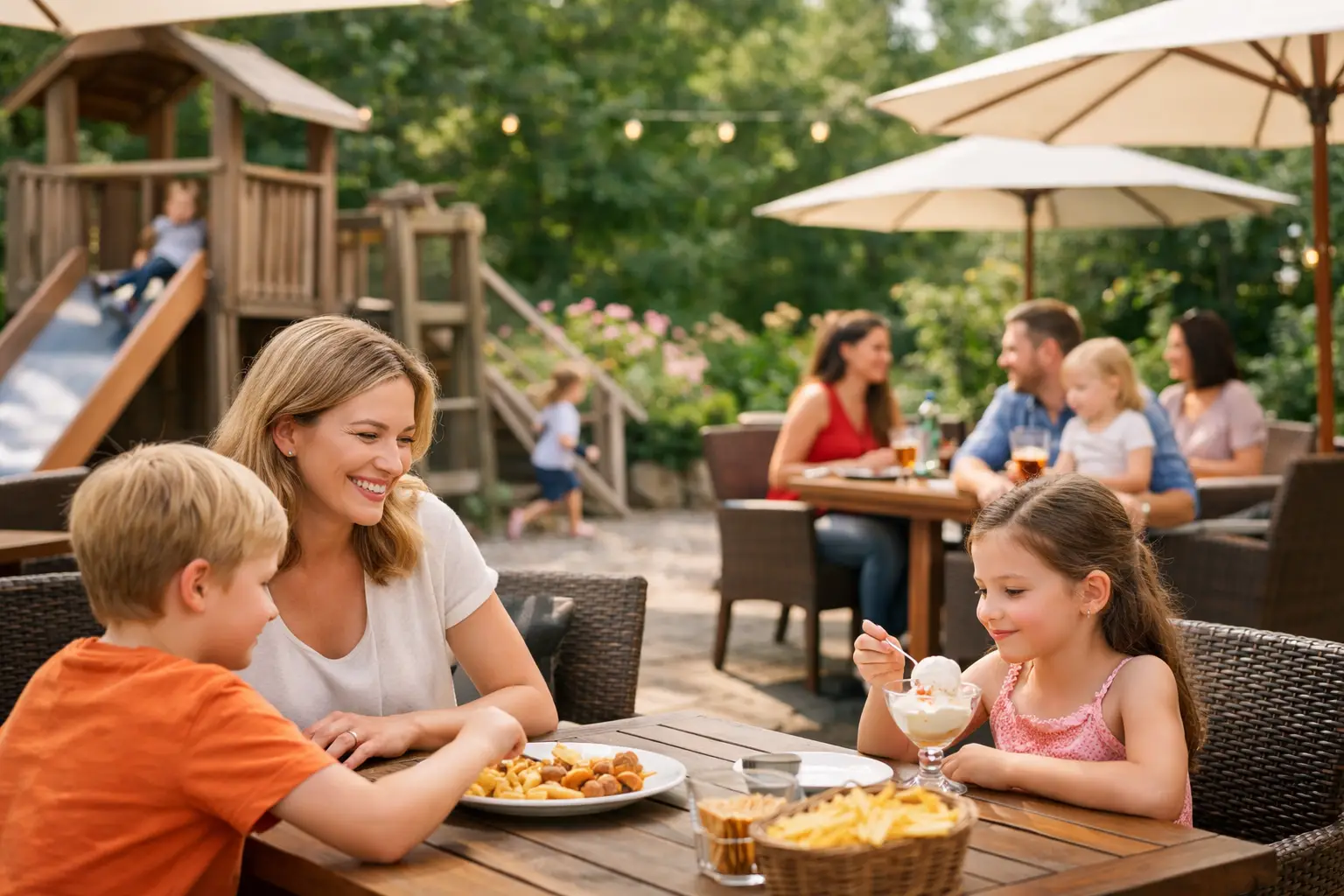 Familienfreundliche Restaurants mit Gastgarten