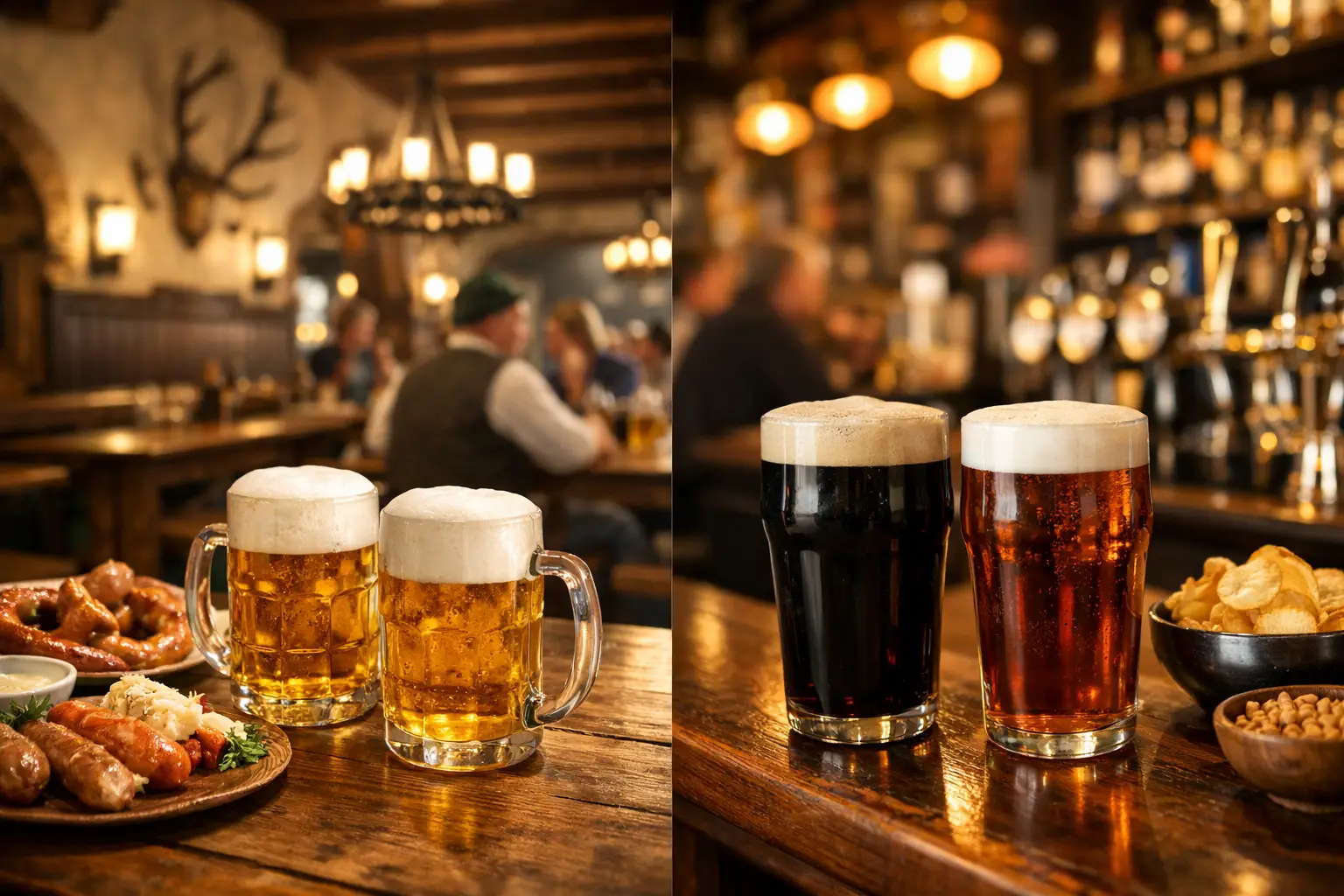Wirtshaus oder Pub - wo liegt der Unterschied?