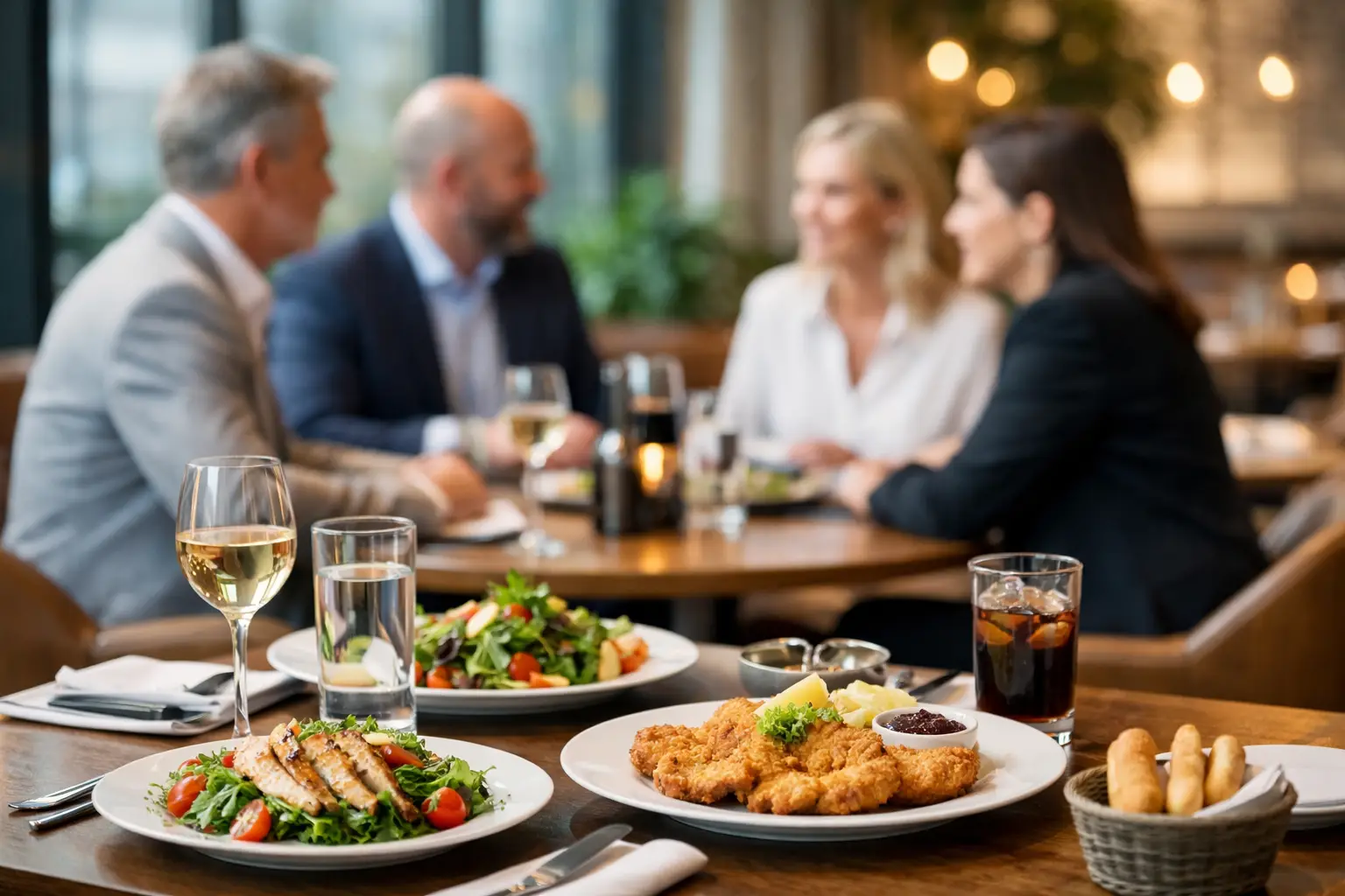 Welches Lokal für Firmenmittagessen in Wien?