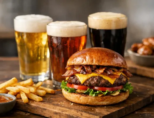 Beste Bierbegleitung zu Burger finden