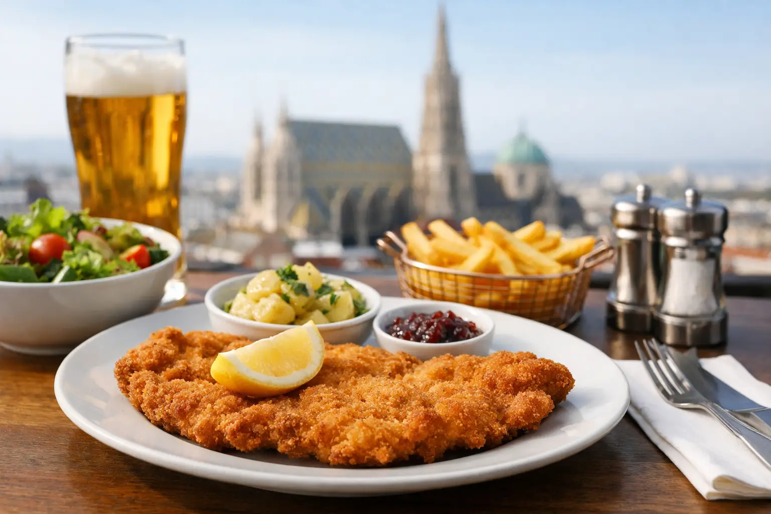 Schnitzel essen in Wien - aber richtig gscheit